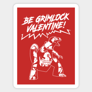 GRIMLOCK : Transformers GEN 1 - Valentine's day Magnet